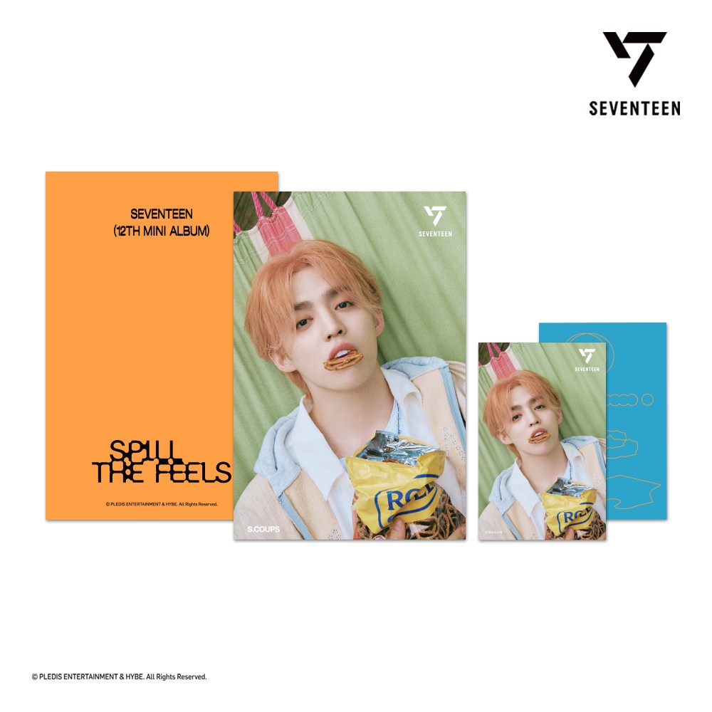 세븐틴 3D 렌티큘러 엽서 (SPILL THE FEELS), 현재가 18,000원