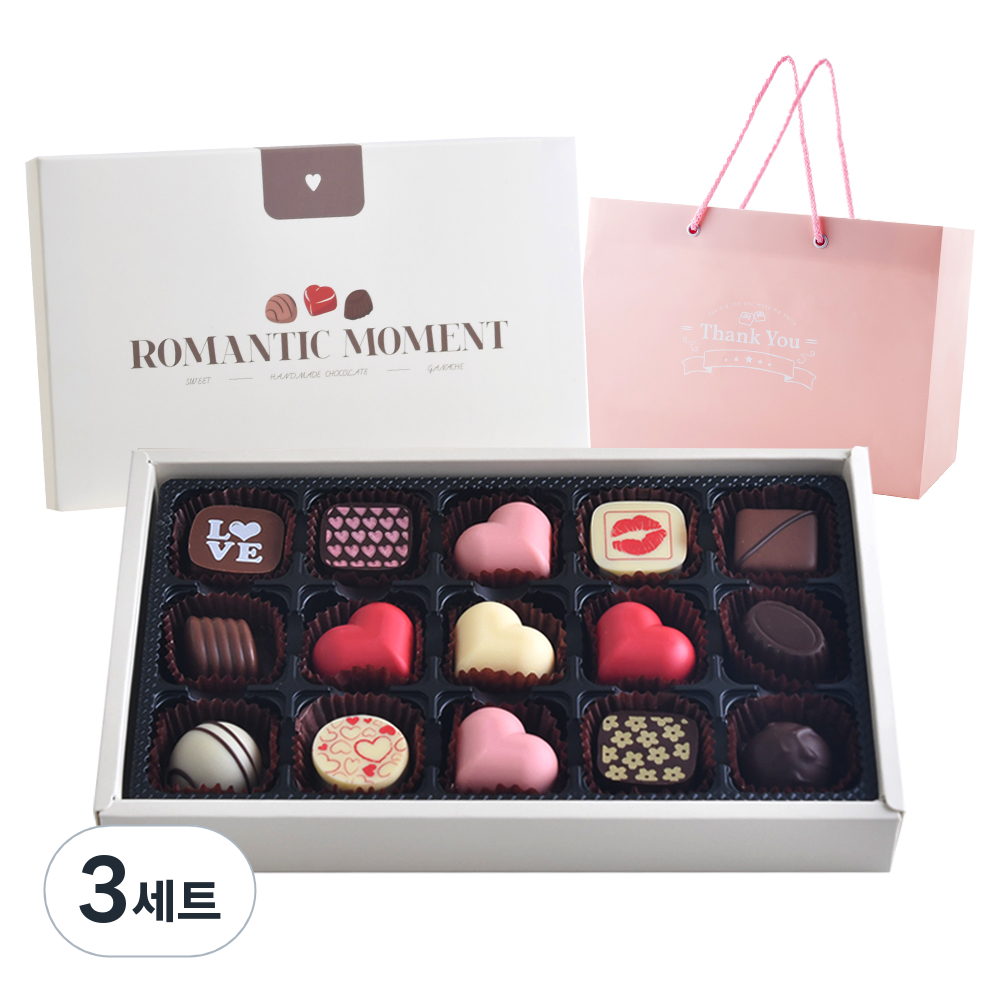 상상앤드 로맨틱러브 15구 수제초콜릿 선물세트 랜덤 발송 77,700원