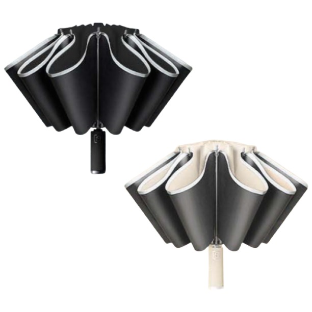 더나은생활 언폴드 UV 자외선차단 거꾸로 원터치 3단 자동 우산 양산(1+1) 30,500원