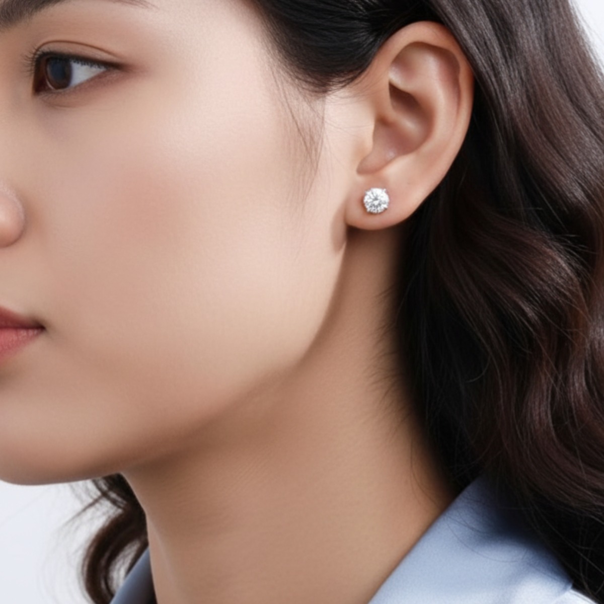 [소은] GRA인증서 S925 귀걸이 프리미엄 지르코니아 & 모이사 나이트 28,000원