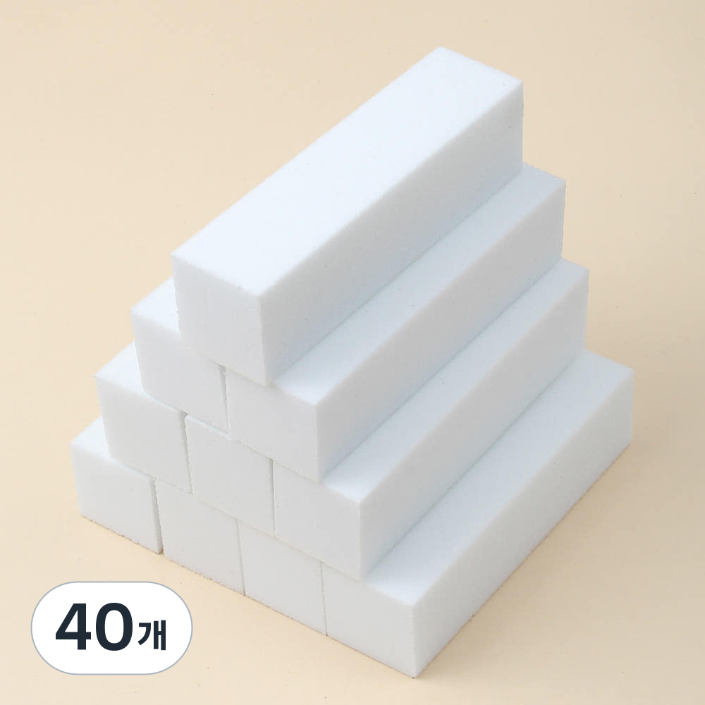 클래식네일 사각 샌딩 거칠기하드 블럭 네일화일 16,470원