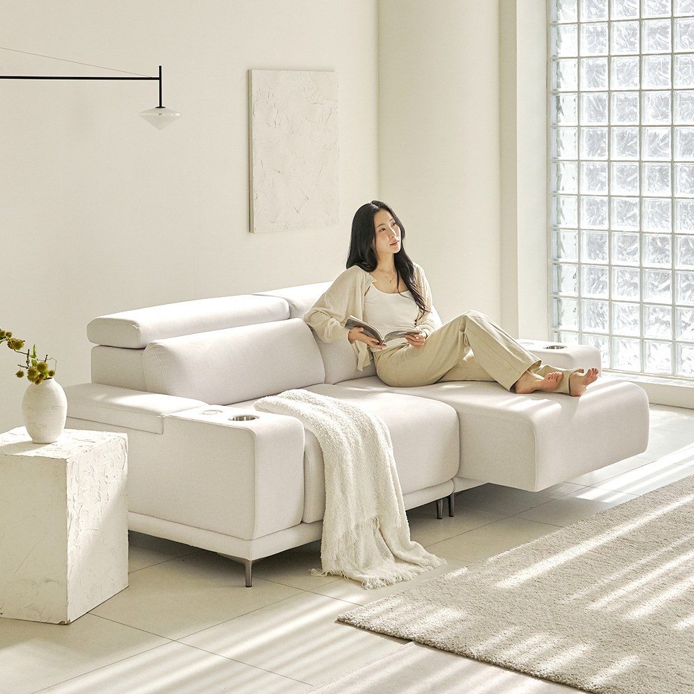 프린홈 아르카 패브릭 4세대 리클라이너 모션 쇼파 슬라이드 무빙 3인용 4인용 소파 746,000원