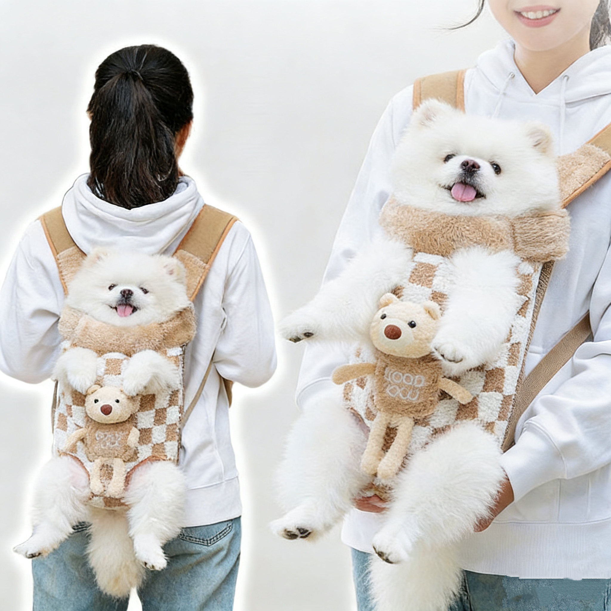 이지로지엑스 반려동물 강아지 가방 이동가방 외출 포대기 애견 백팩 19,800원