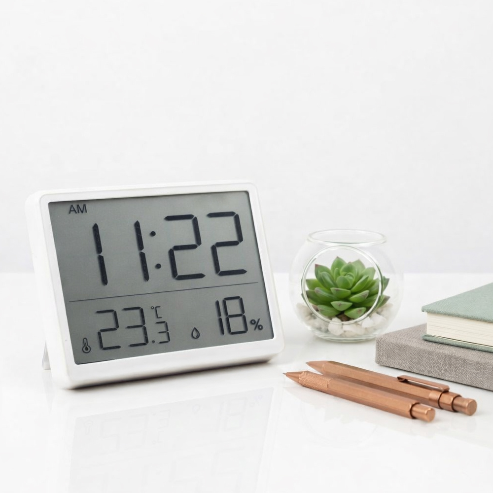 루아즈 디지털 아이방 홈케어 다용도 멀티 온습도계 9,000원