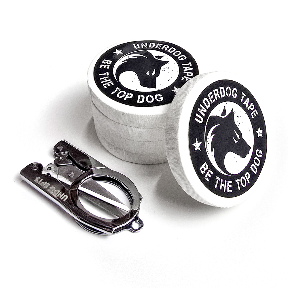 언더독스포츠 손가락 테이프 5개 + 접이식 가위 1개 세트, 1세트 10,890원