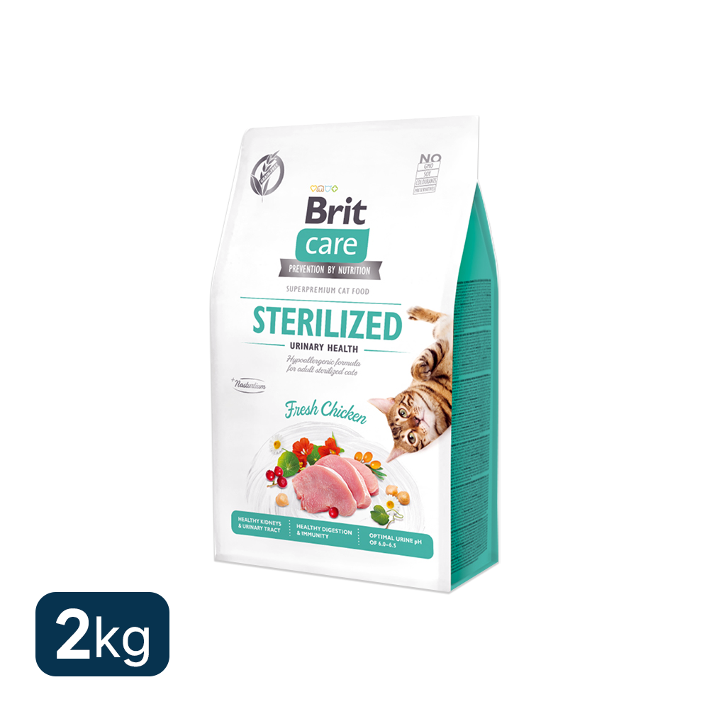 브릿 케어 캣 그레인프리 고양이사료, 1개, 2kg, 닭 28,800원