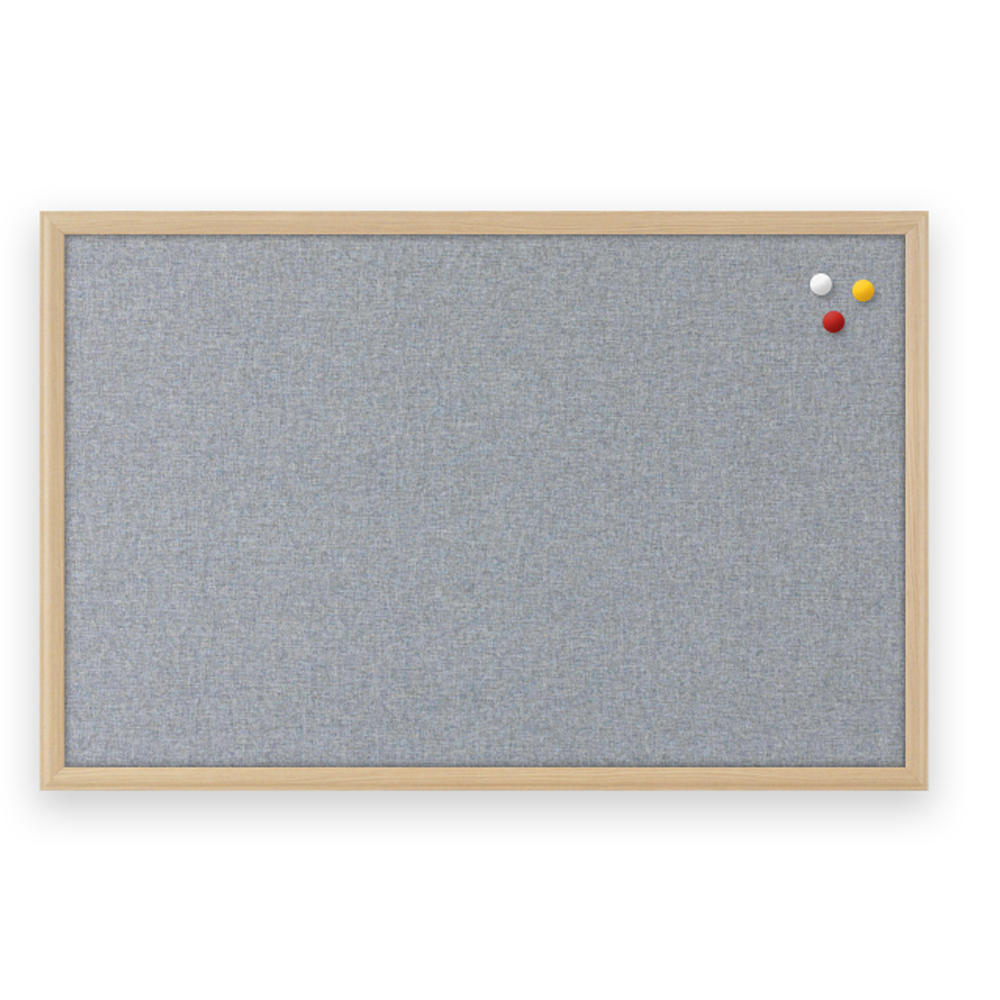 두문 패브릭 메모 자석 게시판 회색 32,300원