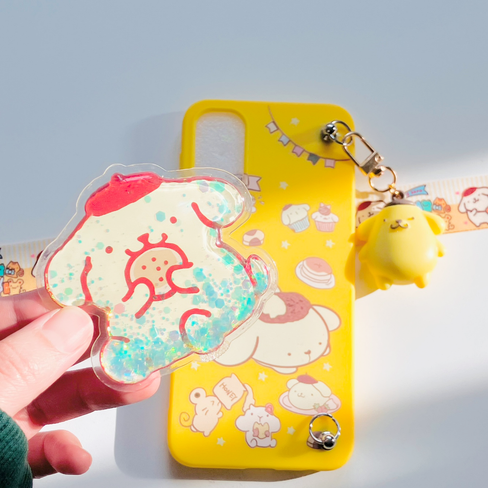 춘식이2 키즈폰 귀여운 폼폼푸린 캐릭터케이스 핸드스트랩 키링 갤럭시A24 케이스 15,670원