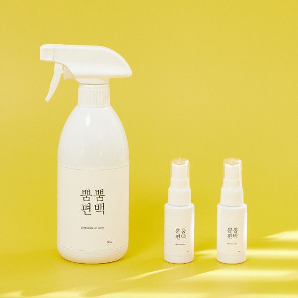 뿜뿜편백 3%천연편백오일함유 편백수 피톤치드 스프레이 500mL+30mL 2개 26,100원