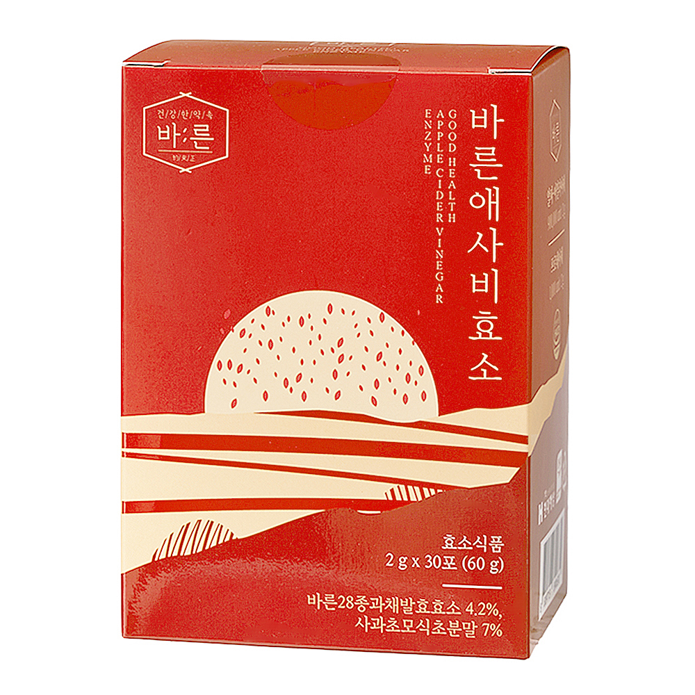 건강한약속바른 애사비효소 애플사이다비기너 브로멜라인 60g, 1개, 30회분 13,900원