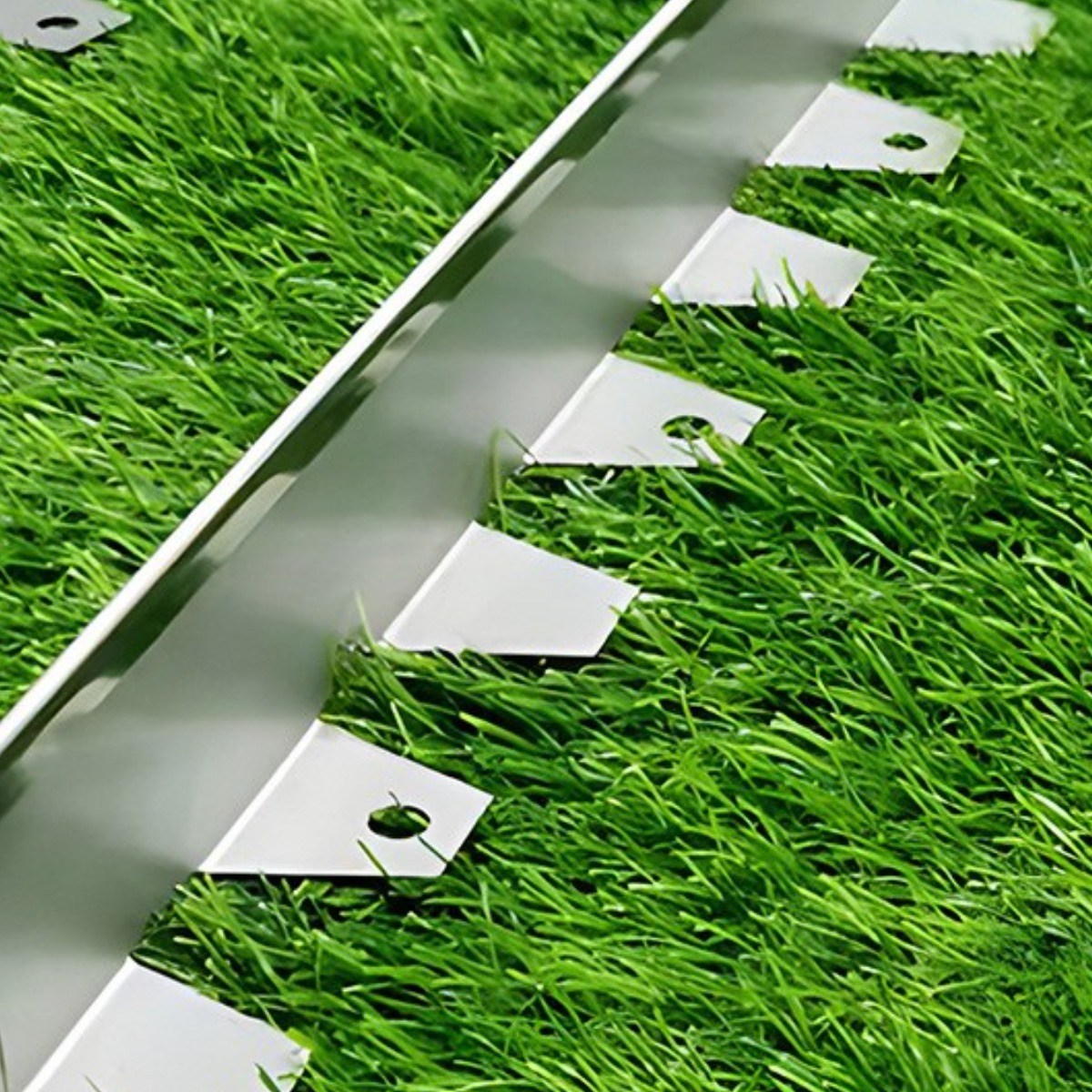 잔디엣지 화단 경계 분리대 스텐 울타리 정원꾸미기 잔디테두리 스테인레스304 높이15cm, 1개 23,000원