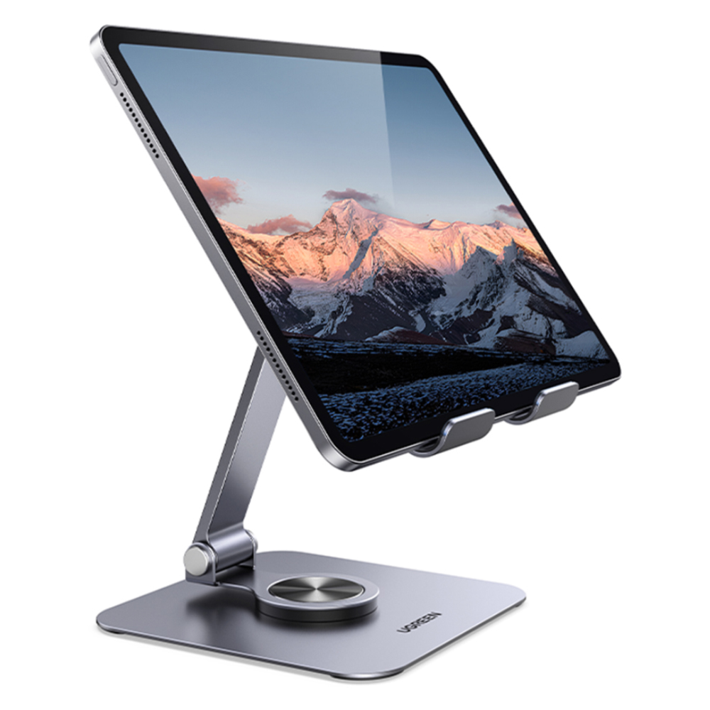 유그린 탁상용 360도 회전 태블릿 스마트폰 모바일 스탠드 거치대, 메탈그레이, 1개, LP894 22,150원