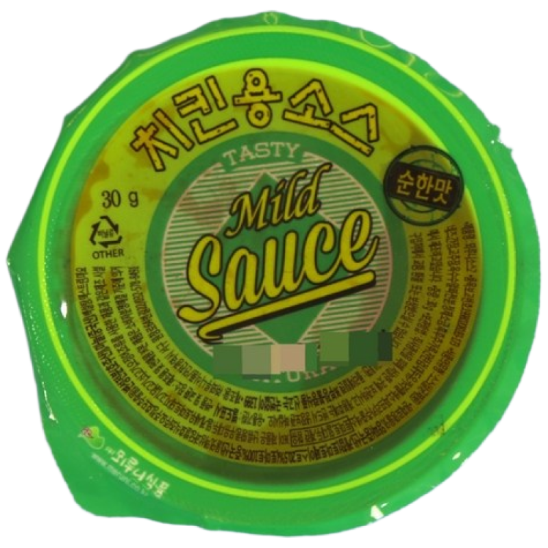 뫼루니식품 디핑소스 일회용 양념치킨 치킨용소스 순한맛, 60개, 30g 19,220원