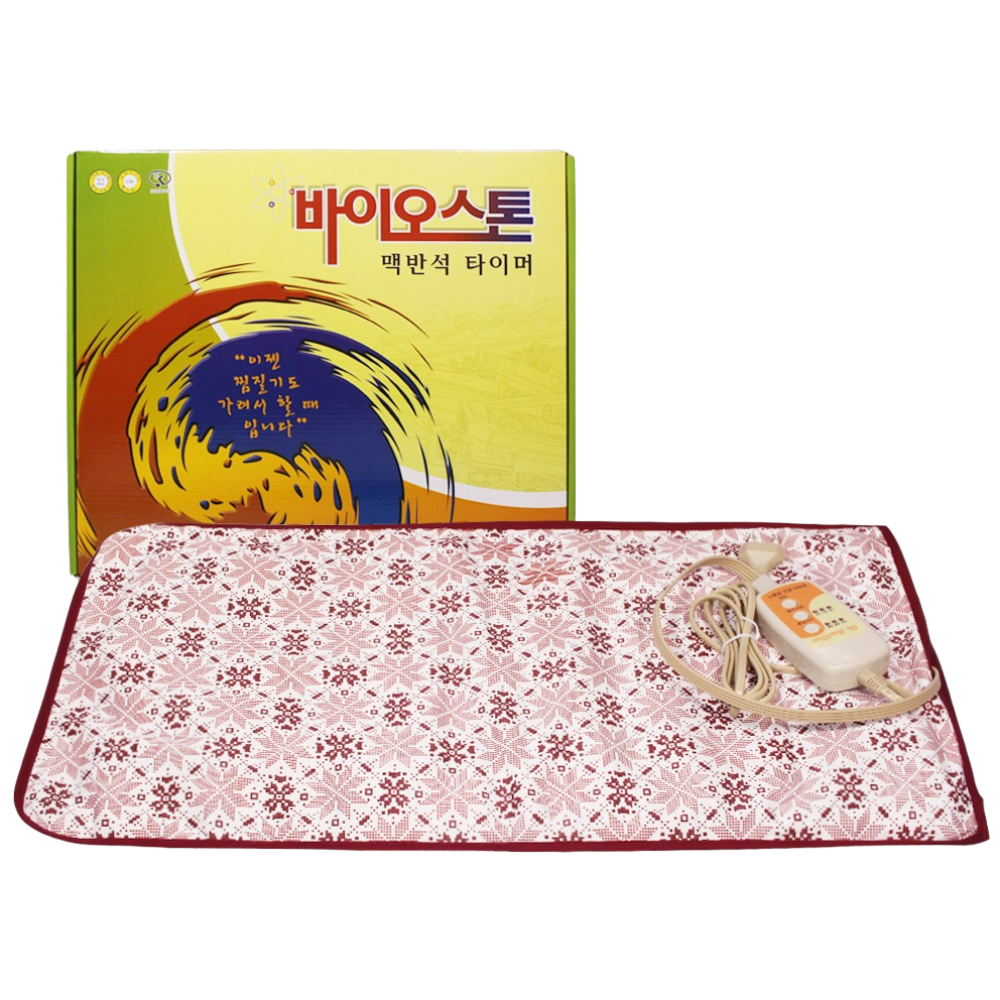 새한전자 바이오스톤 맥반석 타이머 찜질기 33,900원