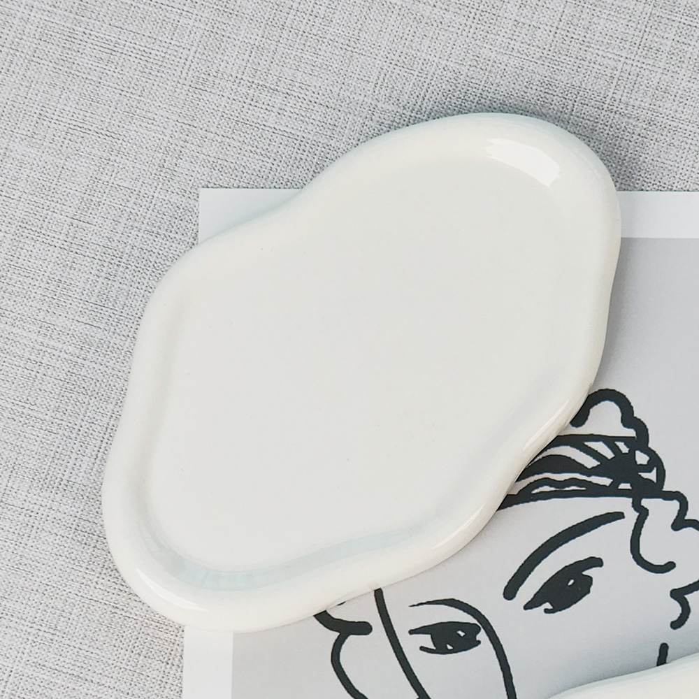 촬영 소품 트레이 인테리어 감성 세라믹 오브제 웨이브 7,580원