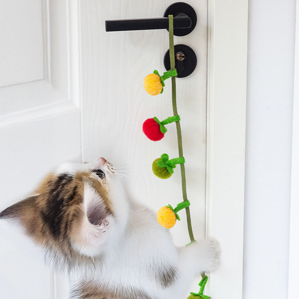 허그마이펫 고양이 캣닢 냥냥펀치 토마토 장난감, 1개, 부착형 8,100원