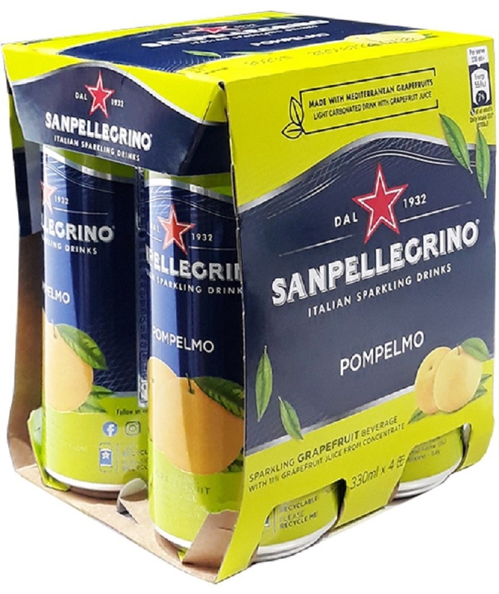 산펠레그리노 폼펠모 자몽 330ml 24캔, 330ml, 8개 14,990원