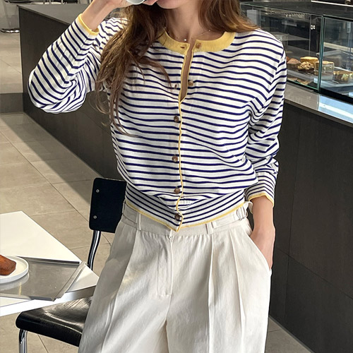 난닝구닷컴 여성용 체이론 단가라 가디건 29,800원