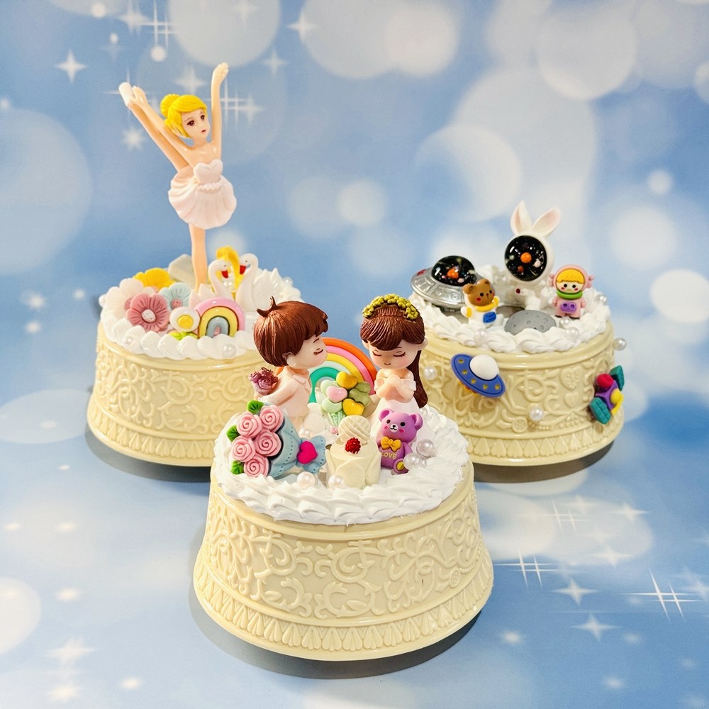 LED오르골 만들기세트 오르골 무드등 꾸미기 데코덴 파츠 생크림클레이 DIY키트 답례품 초등미술 재료, 1개 10,000원