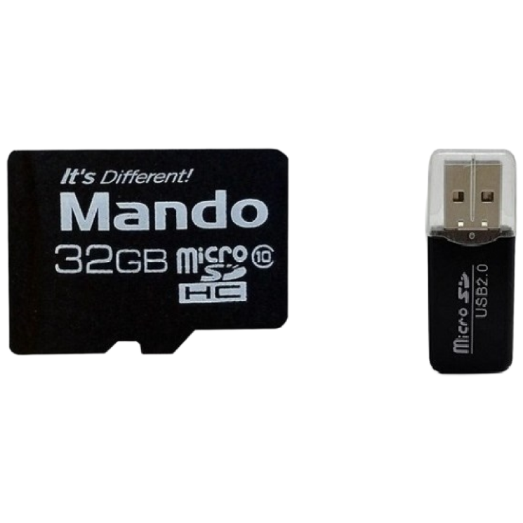 만도 메모리 블랙박스 마이크로SD 32GB 리더기 증정 25,900원