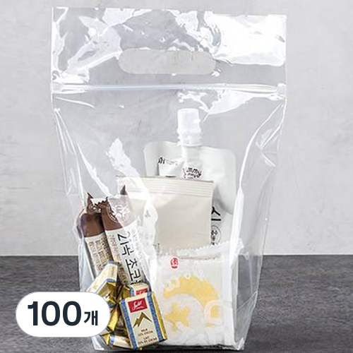 혜림봉투 PE손잡이 지퍼백 스탠드형 25 x 6 + 30 + M4 17,090원