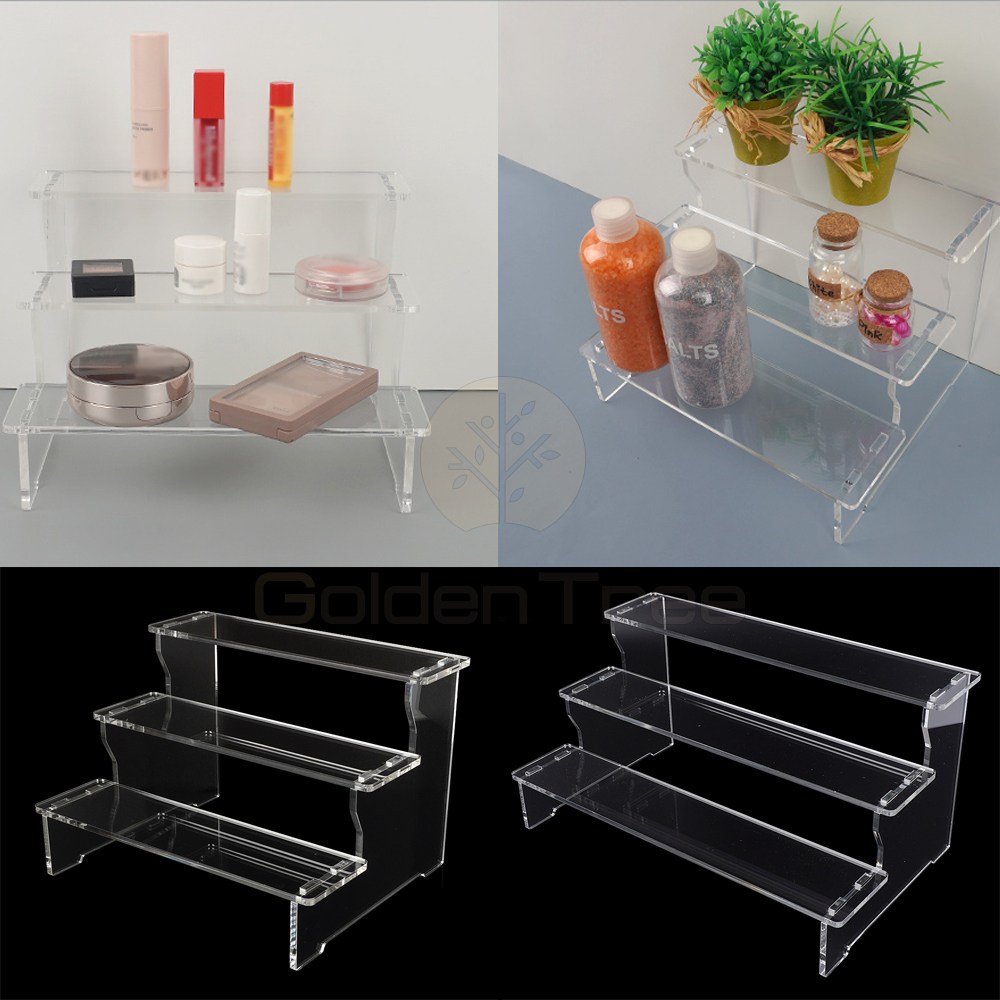 골든트리 조립식 계단형 3단 아크릴 진열대 매장 디피 디스플레이 화장품 향수 38,900원