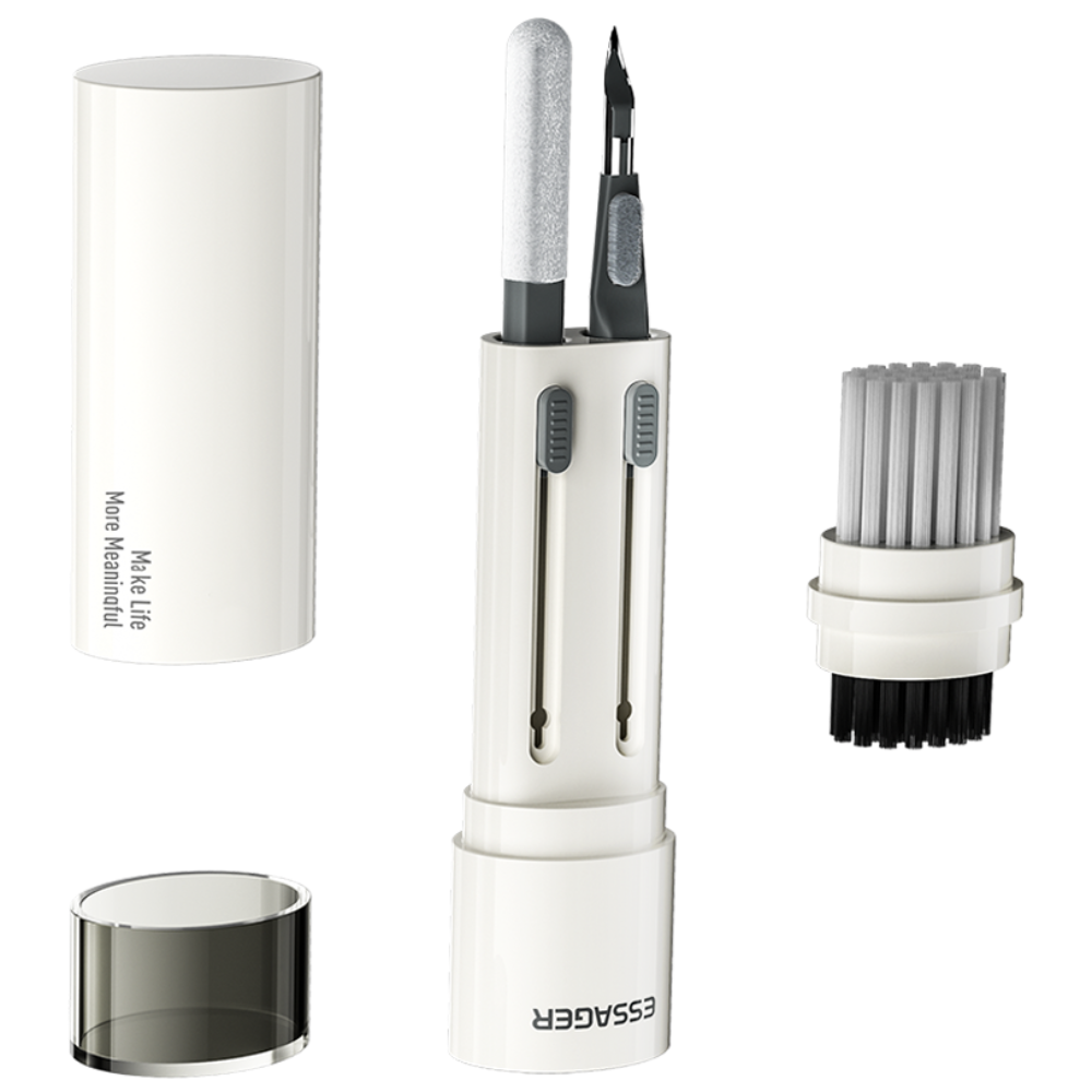 Essager 에어팟 1/2/3/프로 버즈 먼지 제거 청소 키트 이어폰 청소용품, 1개, 블랙 16,220원