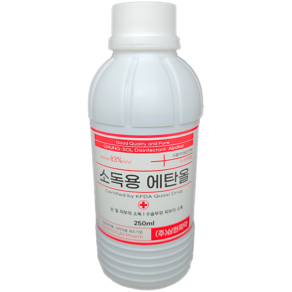 두원셀텍 소독용에탄올 250mL 2,730원