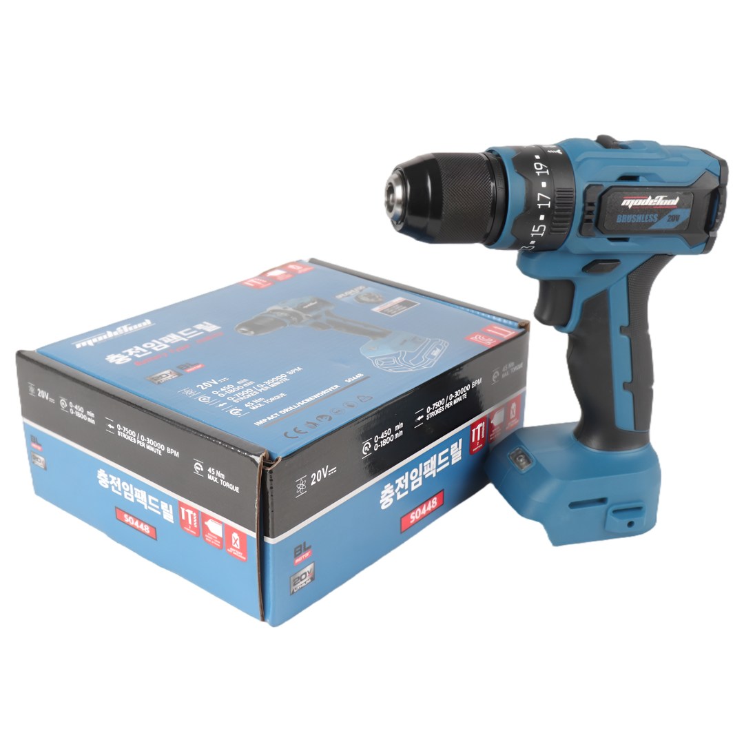 철기시대 MODE TOOL 20V 전동 충전 해머 드릴 드라이버 본체 베어툴 무선 드릴 마끼다타입 S0448, 1개 60,000원