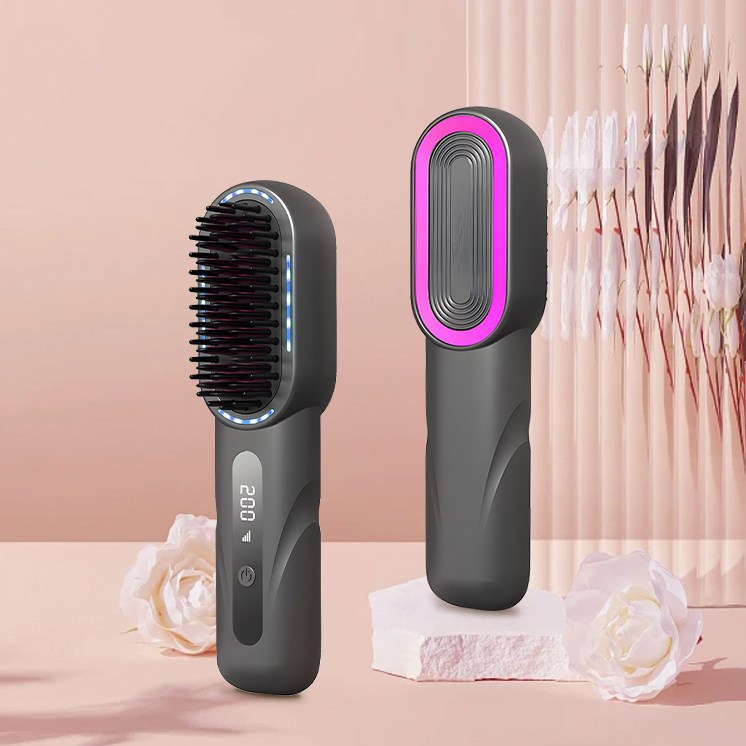 RichMagic 휴대용 음이온 무선 빗 4단계 온도 블루레이 살균 고데기 빗직기 고데기빗 19,850원