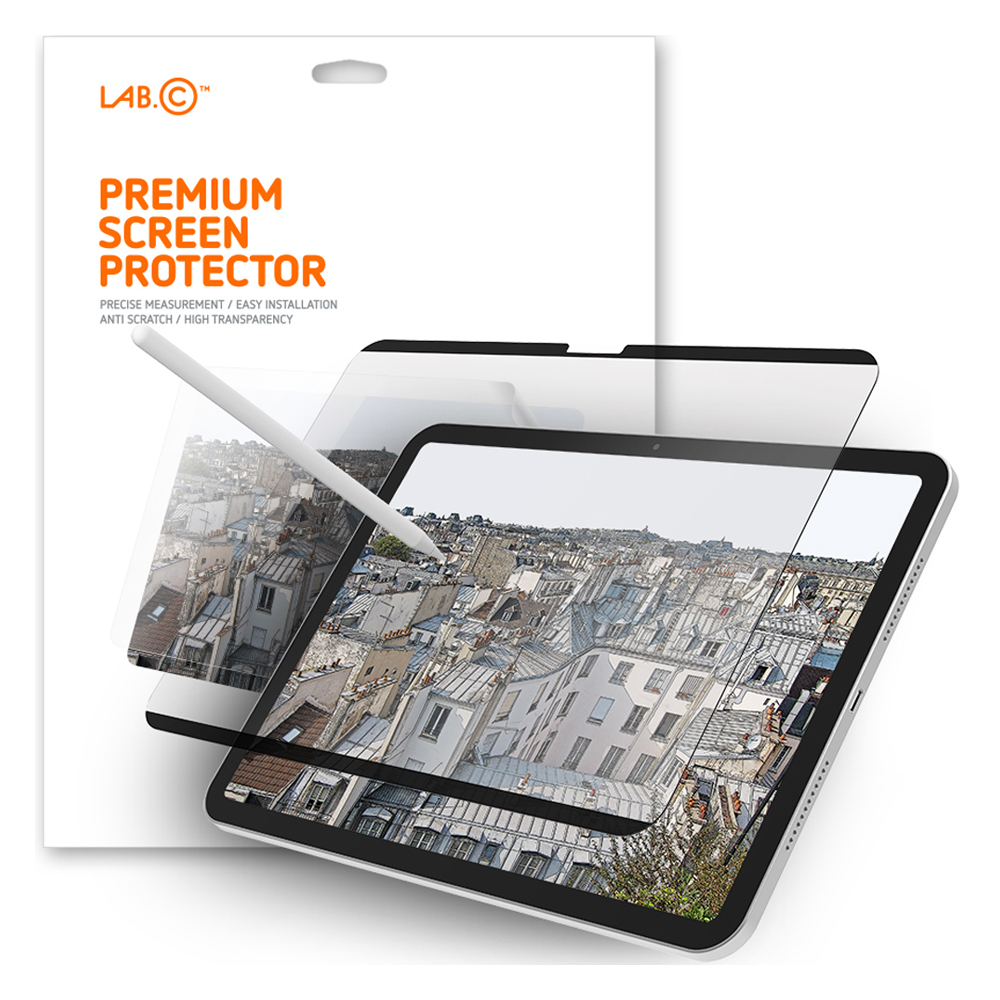 랩씨 태블릿 탈부착 마그네틱 종이질감 스케치 액정보호필름, 투명 17,700원