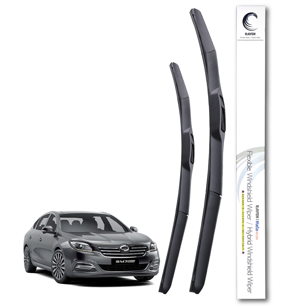 레이븐 올뉴 SM7 노바 하이브리드 와이퍼세트 운전석 조수석 600mm+400mm 17,500원