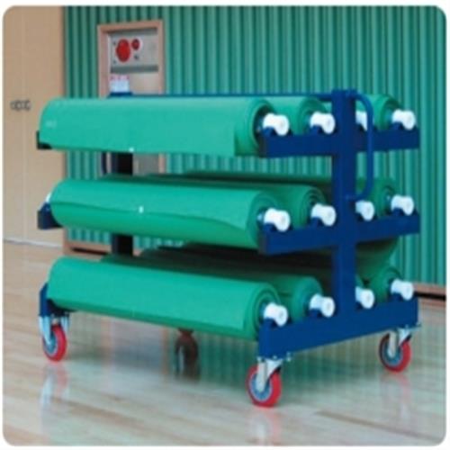 바닥보호매트 정리대2(12롤)/체육관바닥보호 1,210,000원