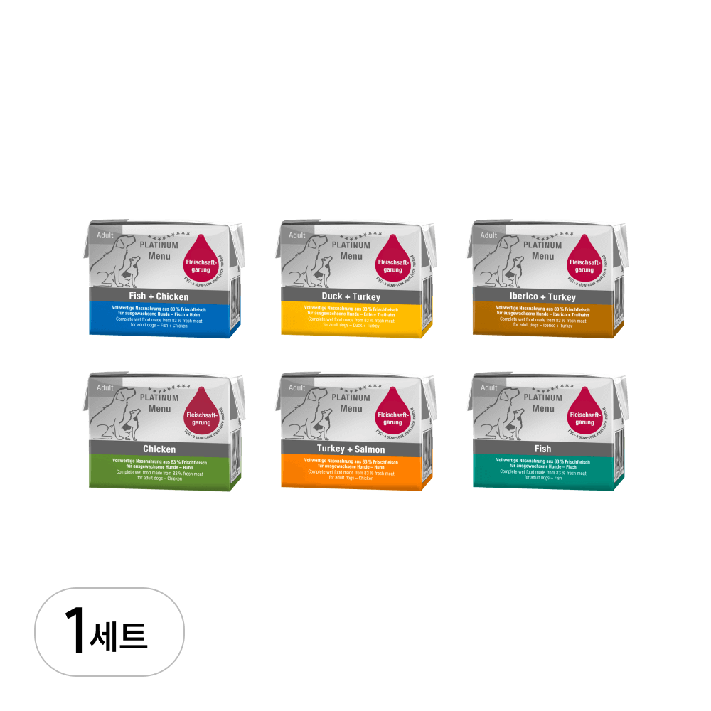 플래티넘 메뉴 습식사료 27,500원