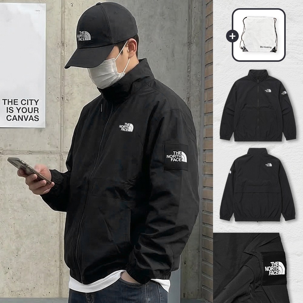노스페이스 바람막이 WB 빌란 JK 아네 OD EX 자켓 + 다용도 가방 세트 181,000원