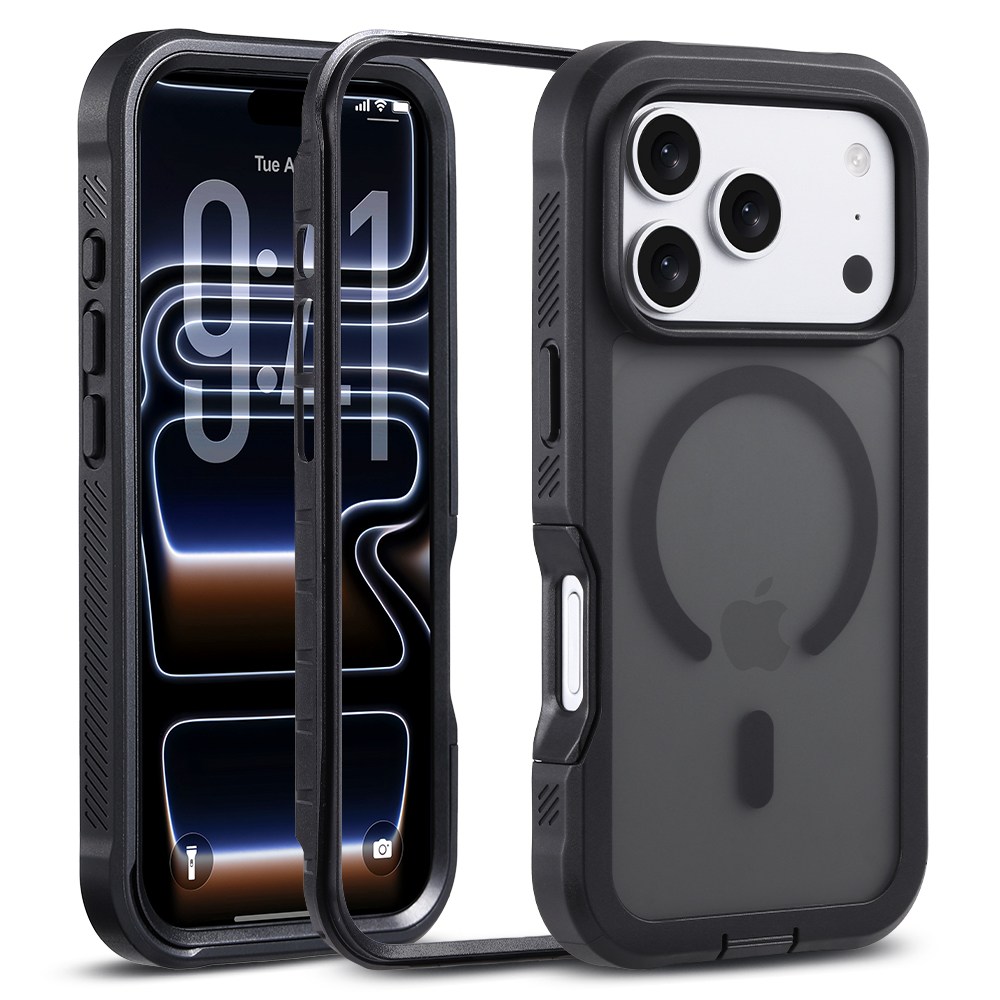 파고씨 반투명 맥세이프 이중 하드 범퍼 케이스 18,850원