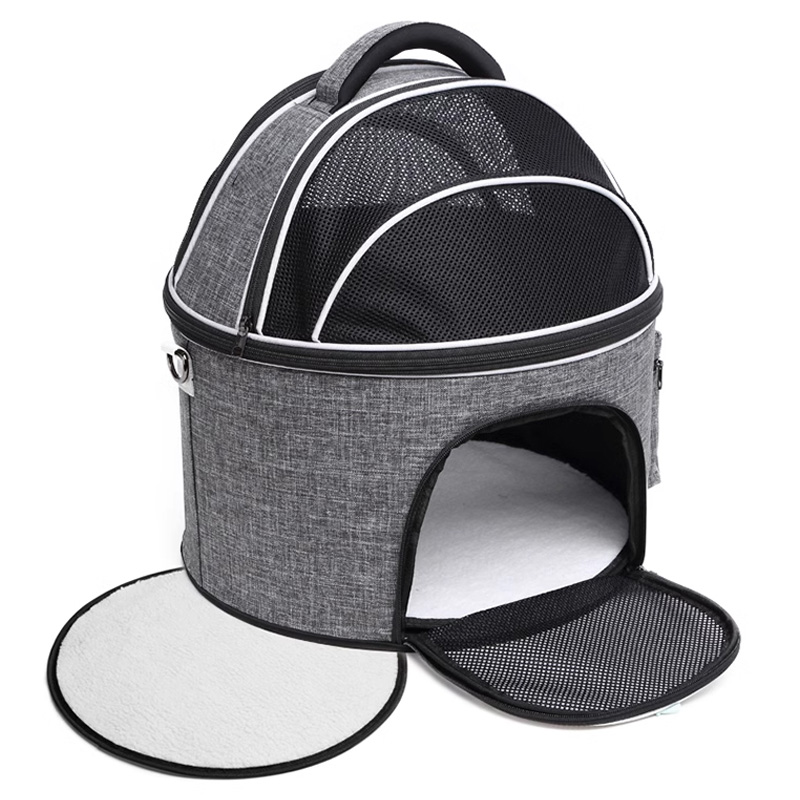 스페이스캣 반려동물 타원 돔형 숨숨집 이동가방 52,000원