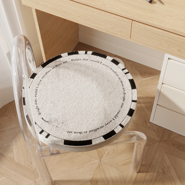 피어니스트 원형 심플 의자 방석 7,950원