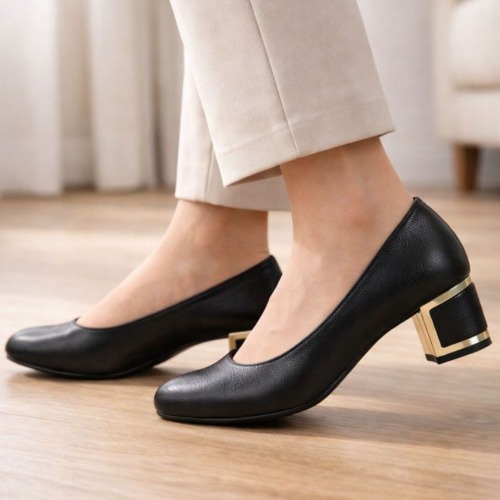 슈굿 성수동 수제화 발편한 무지외반증 빅사이즈 여성 가죽 펌프스 93,000원