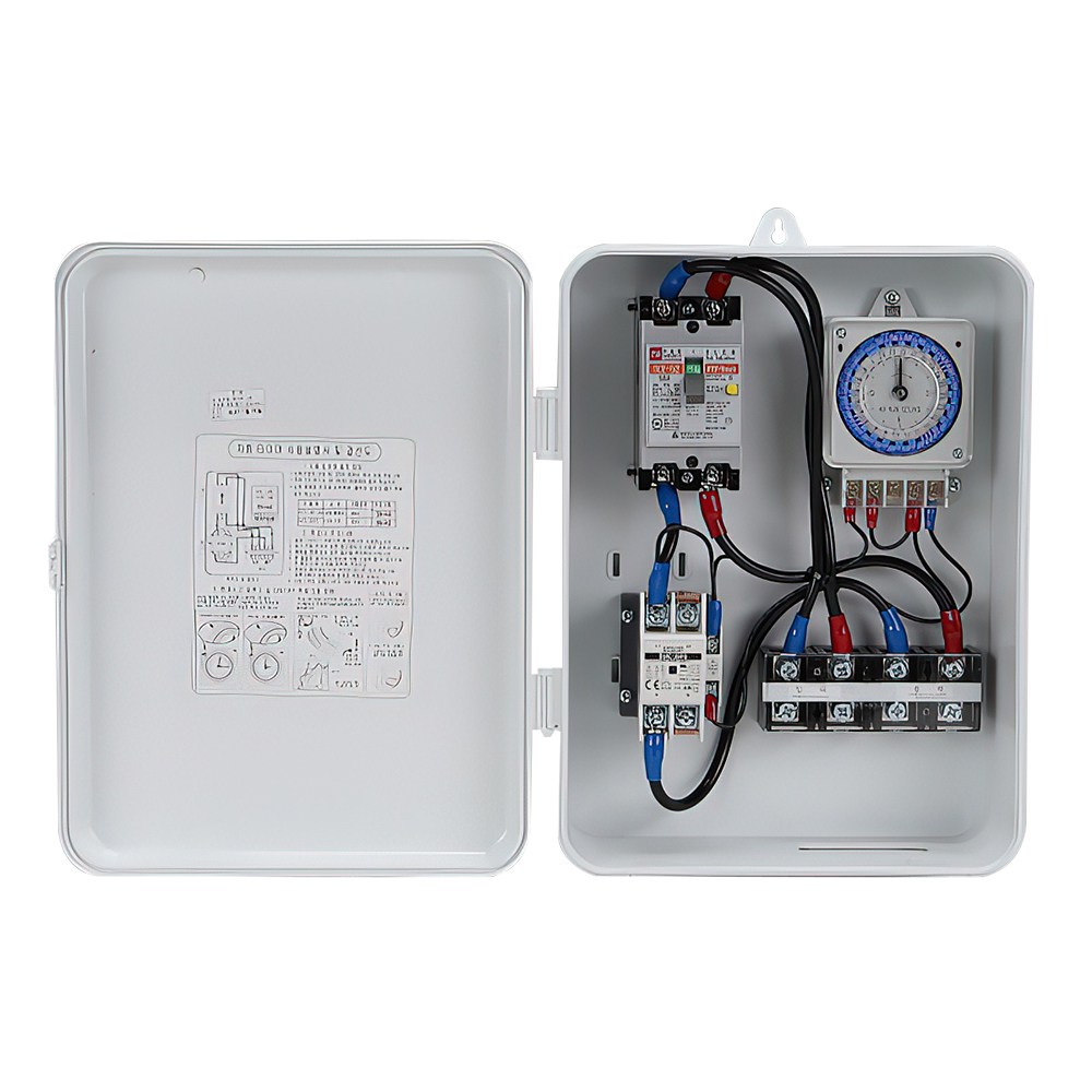 한승 아날로그 타임스위치 케이스내장형 HTS-24TC50 일반형 50A 대용량 24시간타이머 99,000원