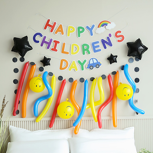 파티해 DIY CHILDRENSDAY 풍선가랜드 세트, 비비드, 1세트 14,890원