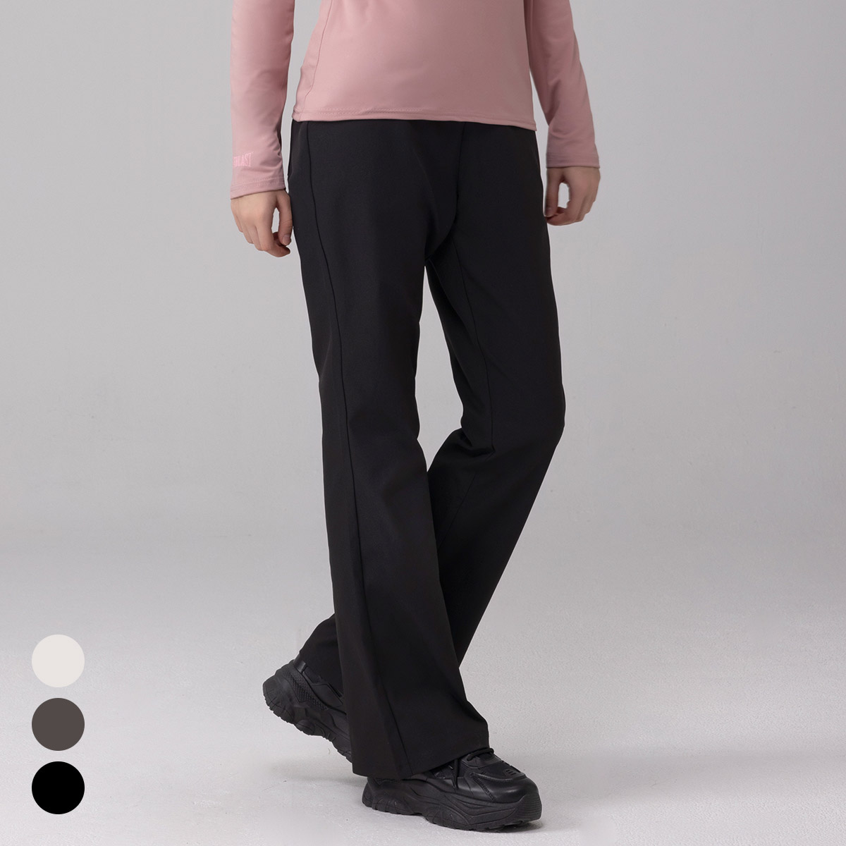 에버라스트 여자 부츠컷 슬랙스 바지 밴딩팬츠 24,750원