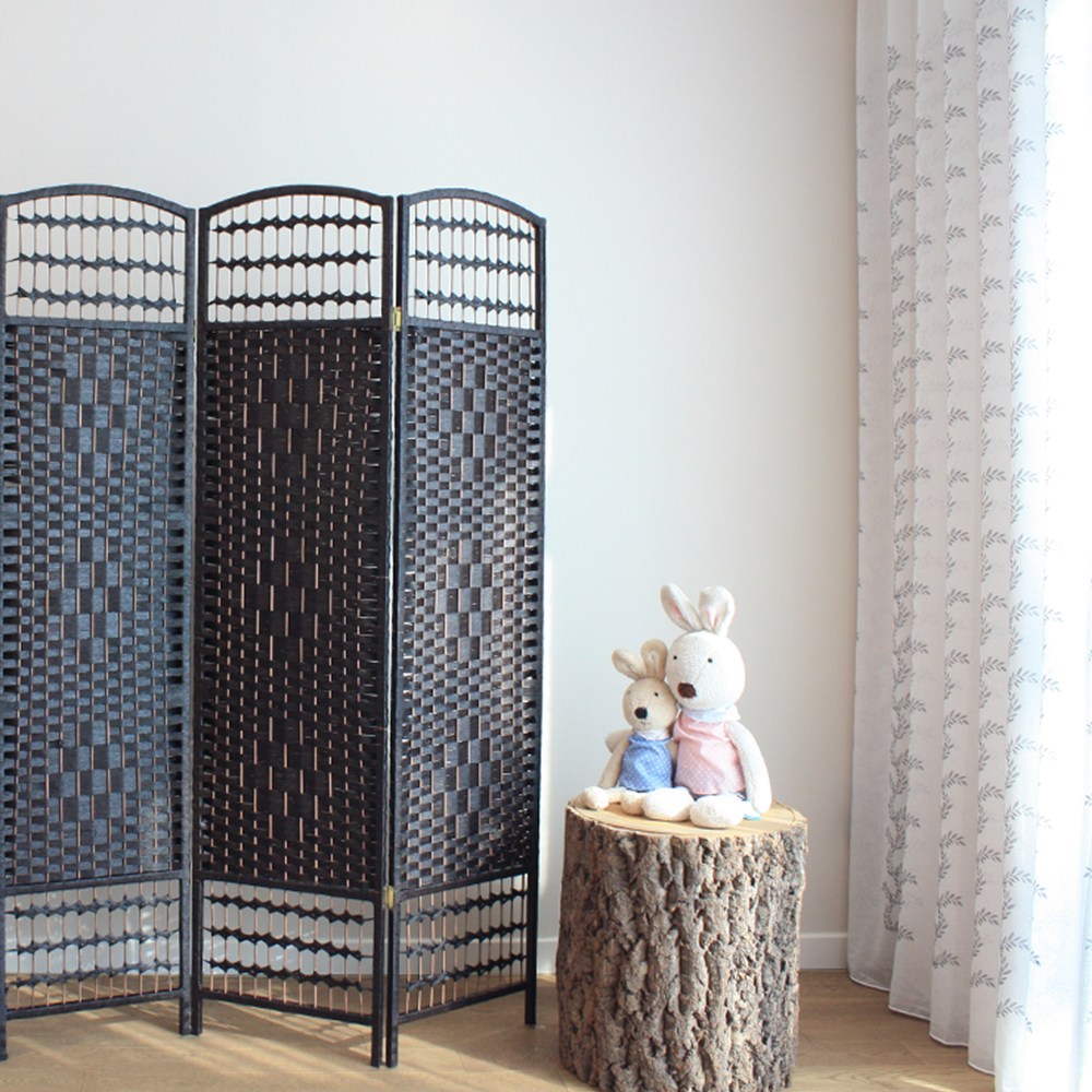 리빙엔터 단연결 자유롭게 가능 인테리어파티션 라탄파티션 칸막이 가리개 가림막 파티션 이동식파티션 식당가리개 가벽 병풍 업소용 사무용 55,000원