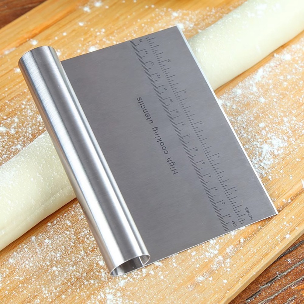 키치스 사각 스텐 눈금 스크래퍼 홈베이킹 제빵 반죽 분할칼 도우 자르기 6,260원