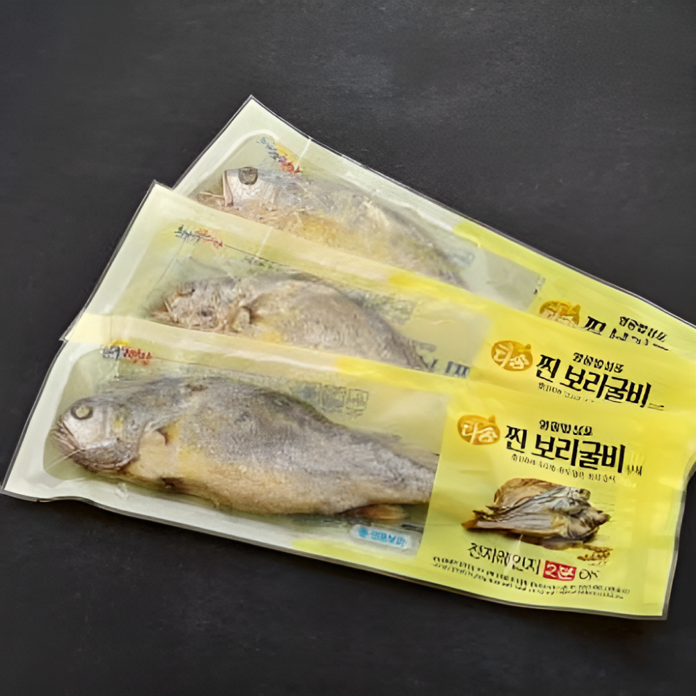 다송 영광 법성포 찐 보리굴비 내장제거 진공포장 29cm 30CM 31cm 선물세트, 5개, 왕특대31~32CM 65,000원