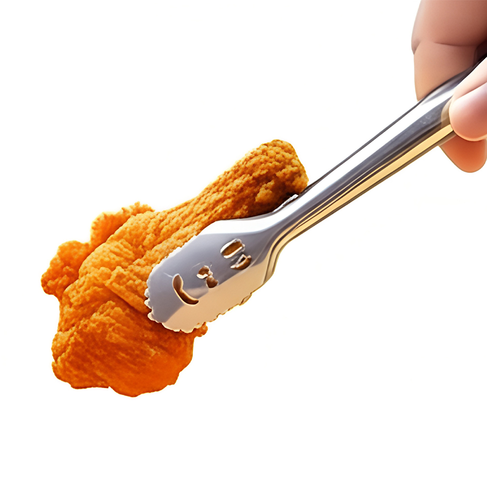 우리집엔 스텐 SUS 304 국산 스마일 치킨 집게 다용도 미니집게 1,400원