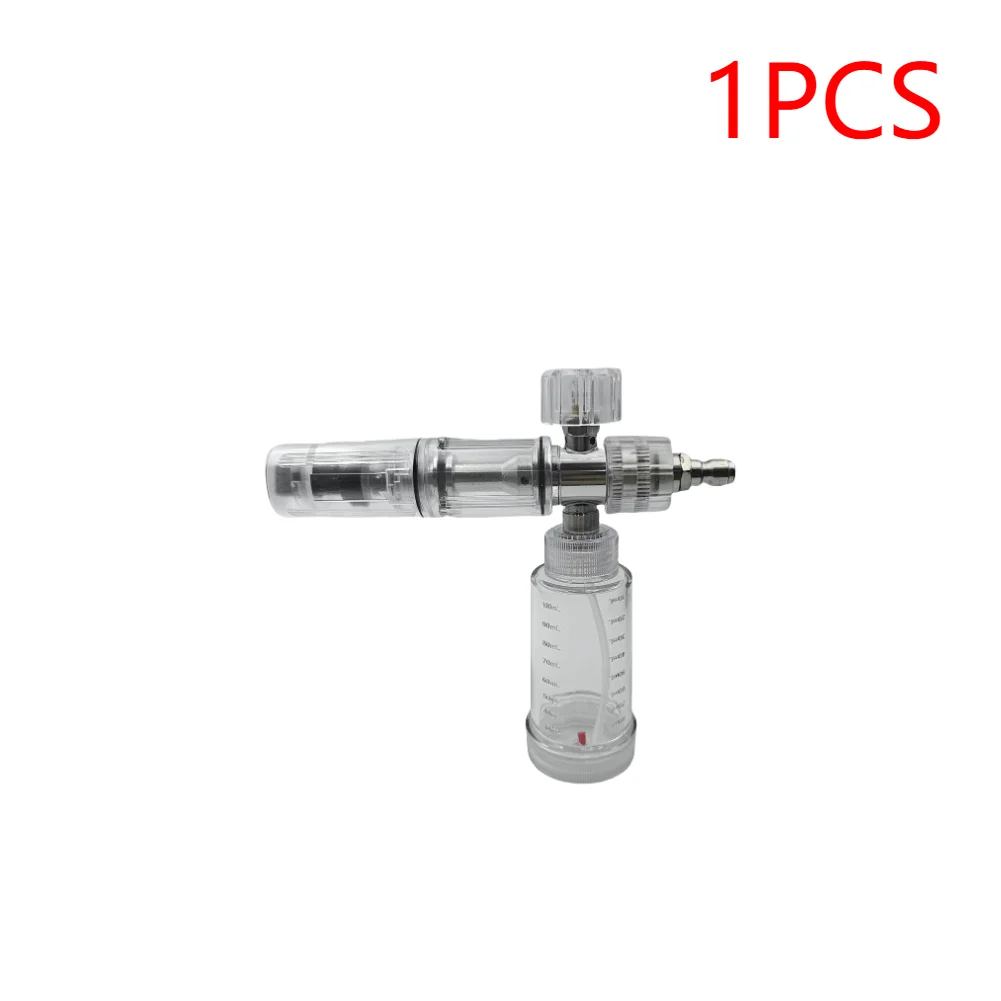 [누리공구]1/2PCS 100ml 호환 액체 폼 분무기 4500PSI 압력 세척기 1/4 ''세차용 빠른 연결 캐논 ​ 23,700원