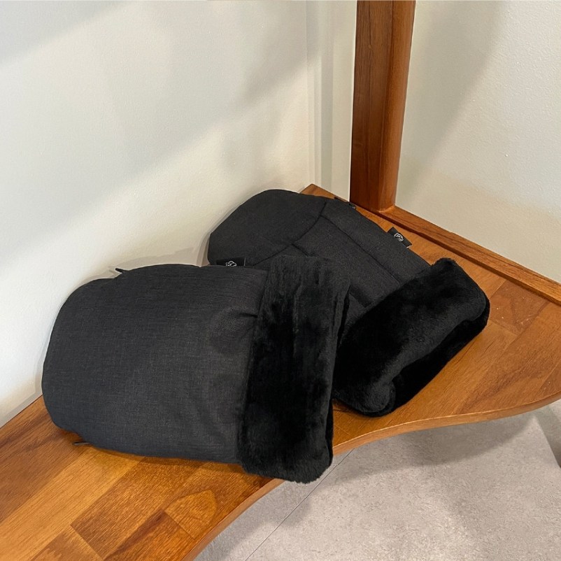 맘노코 유모차 장갑 핸드머프, 1개, 핸드머프 지퍼형 블랙 29,000원