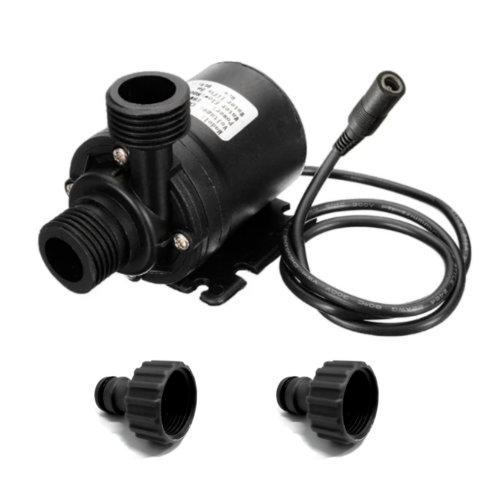 리틀브릿지 DC 온수순환펌프 12V 24V 캠핑 보일러 온수매트 블랙 21,500원