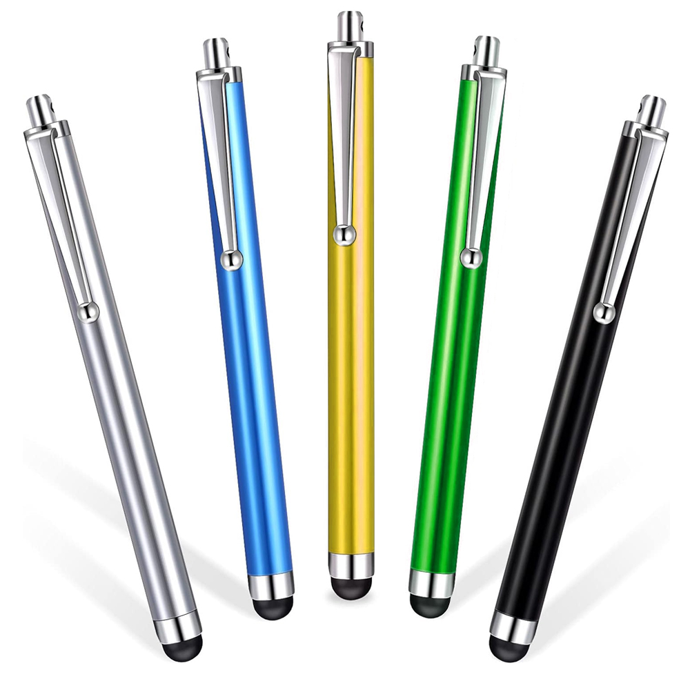 JK 정전식 펜슬형 터치펜 5개 세트 스마트펜 테블릿 스마트폰 안드로이드 아이폰 태블릿, 1세트, 색상랜덤 4,000원